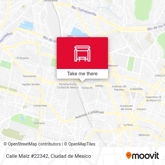 Calle Maíz #22342 - Rutas, horarios y tarifas
