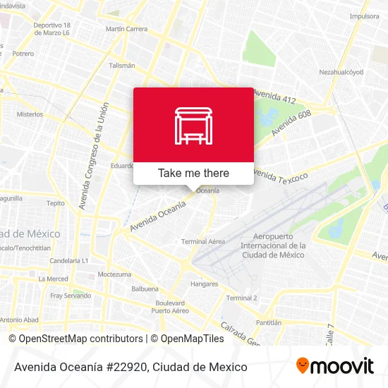 Avenida Oceanía #22920 - Rutas, horarios y tarifas