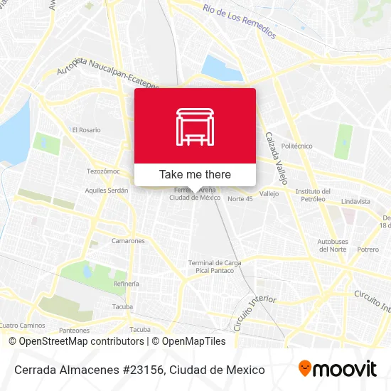 Cerrada Almacenes #23156 map