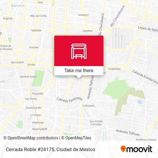 Cerrada Roble #24175 map