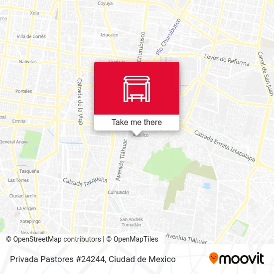 Privada Pastores #24244 map