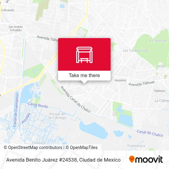 Avenida Benito Juárez #24538 - Routes, Schedules, and Fares