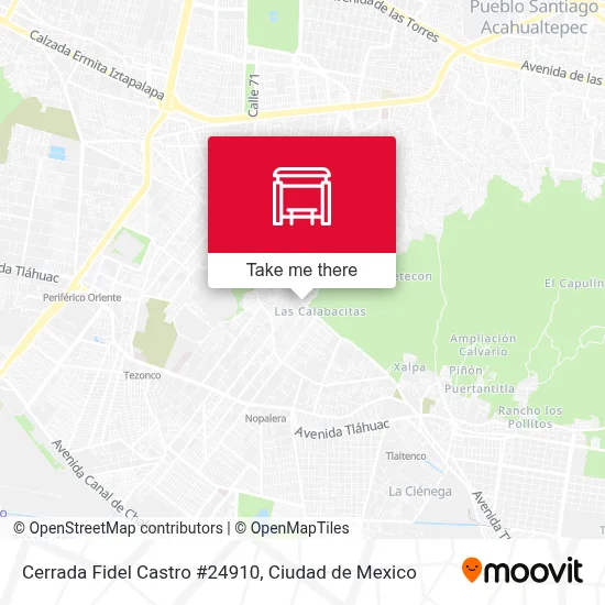 Cerrada Fidel Castro #24910 map