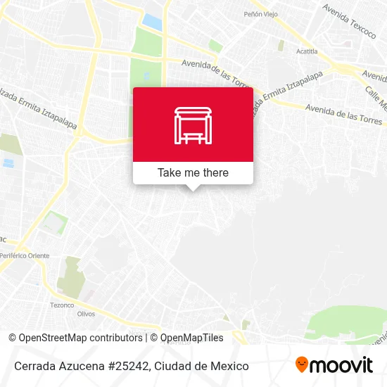 Cerrada Azucena #25242 map