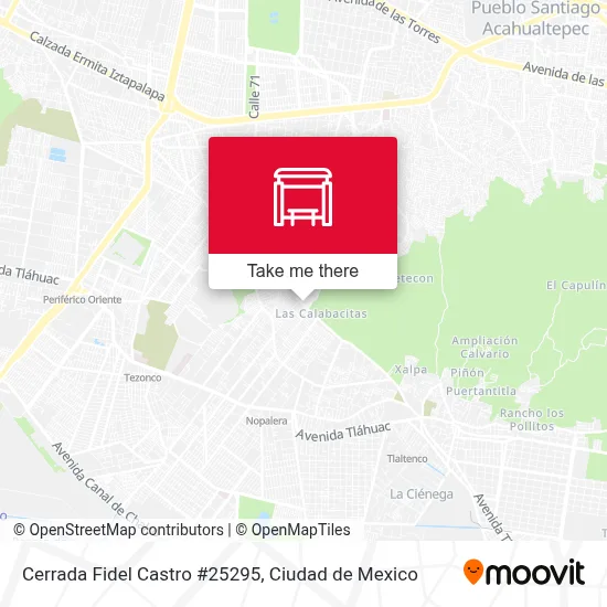 Cerrada Fidel Castro #25295 map