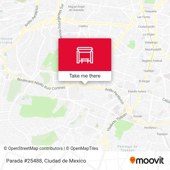 Parada #25488 map