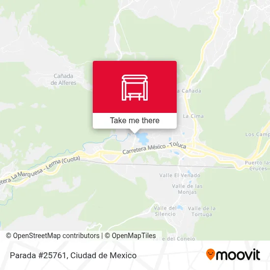 Parada #25761 map
