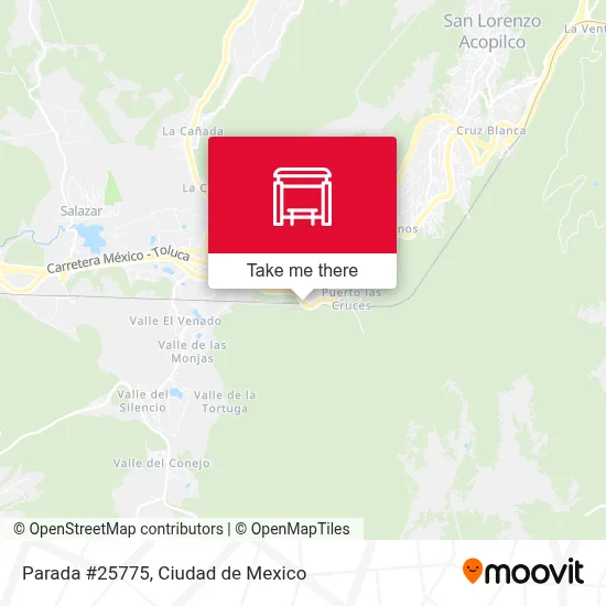 Parada #25775 map