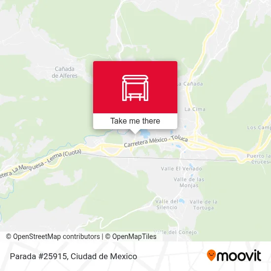 Parada #25915 map