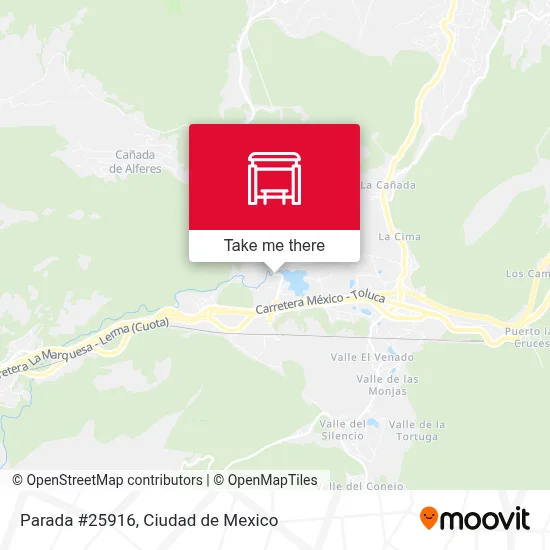 Parada #25916 map