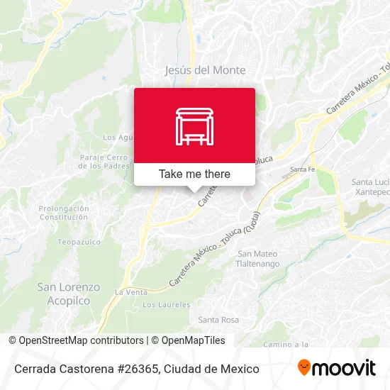 Cerrada Castorena #26365 map