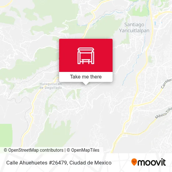 Calle Ahuehuetes #26479 map