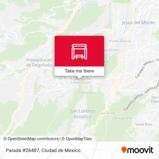 Parada #26487 map