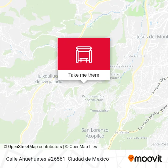 Calle Ahuehuetes #26561 map