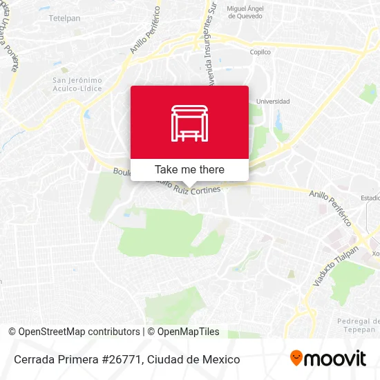 Cerrada Primera #26771 map