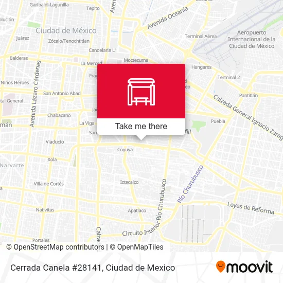 Cerrada Canela #28141 map