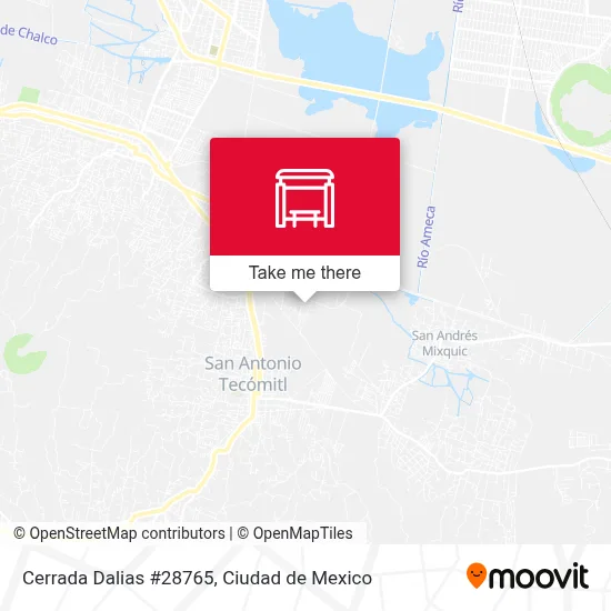 Cerrada Dalias #28765 map