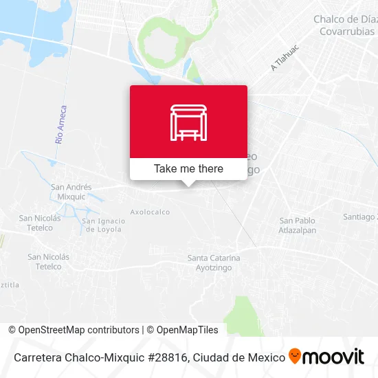Carretera Chalco-Mixquic #28816 map