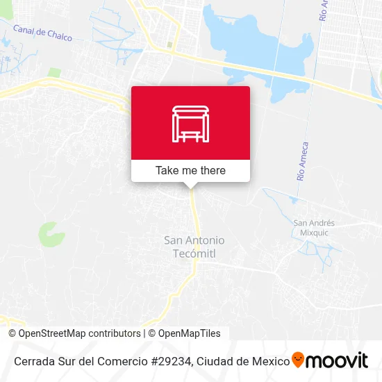 Cerrada Sur del Comercio #29234 map