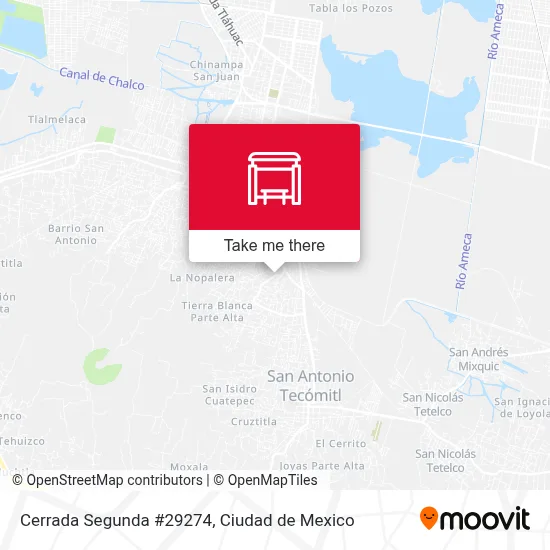 Cerrada Segunda #29274 map