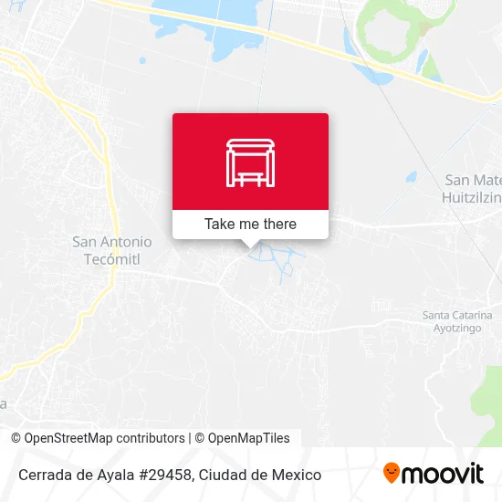 Cerrada de Ayala #29458 map