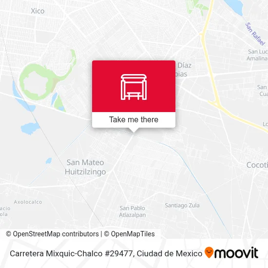 Carretera Mixquic-Chalco #29477 map