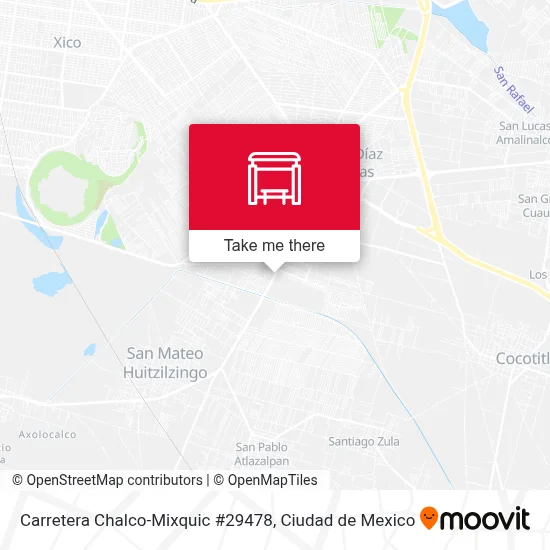 Carretera Chalco-Mixquic #29478 map