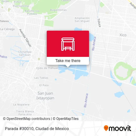 Parada #30010 map
