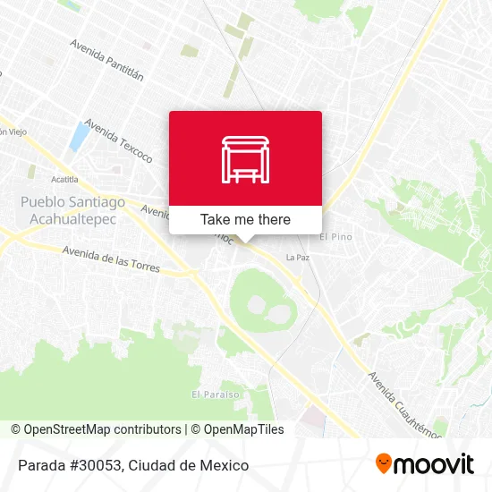 Parada #30053 map