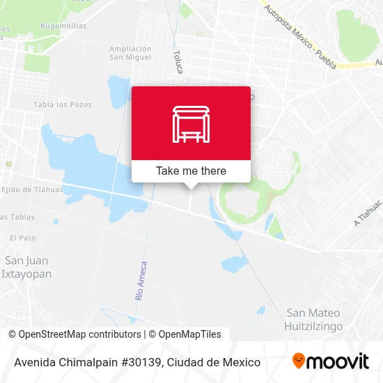 Avenida Chimalpain #30139 map