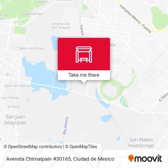 Avenida Chimalpain #30165 map