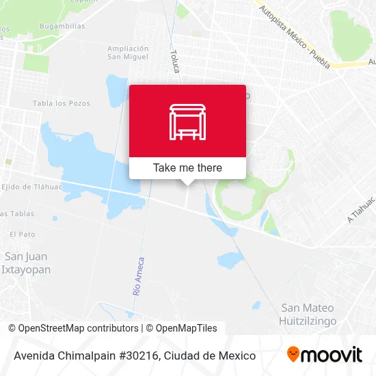 Avenida Chimalpain #30216 map