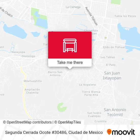 Segunda Cerrada Ocote #30486 map