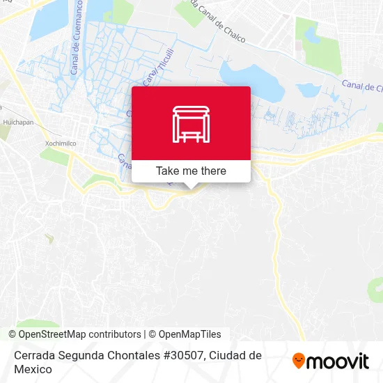 Cerrada Segunda Chontales #30507 map