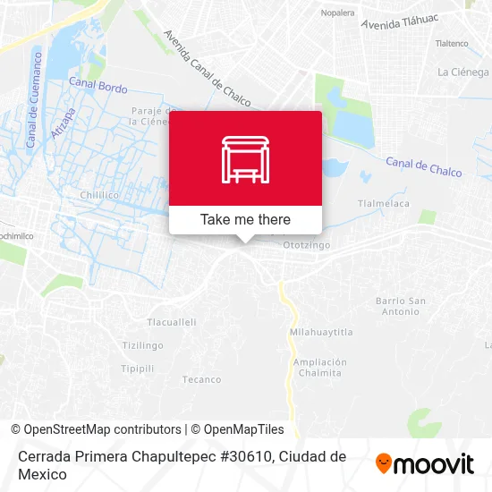 Cerrada Primera Chapultepec #30610 map