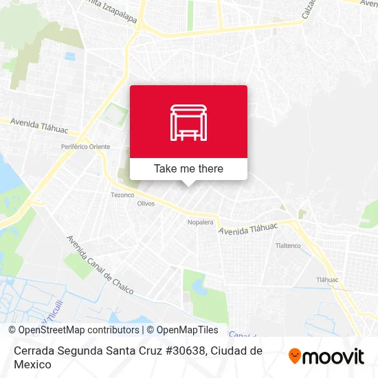 Cerrada Segunda Santa Cruz #30638 map