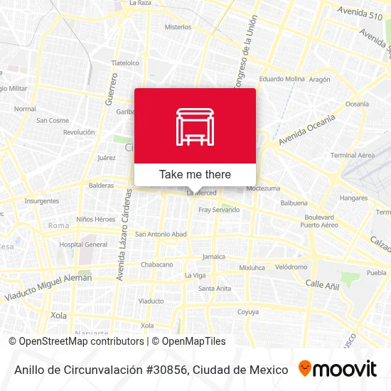 Anillo de Circunvalación #30856 - Rutas, horarios y tarifas