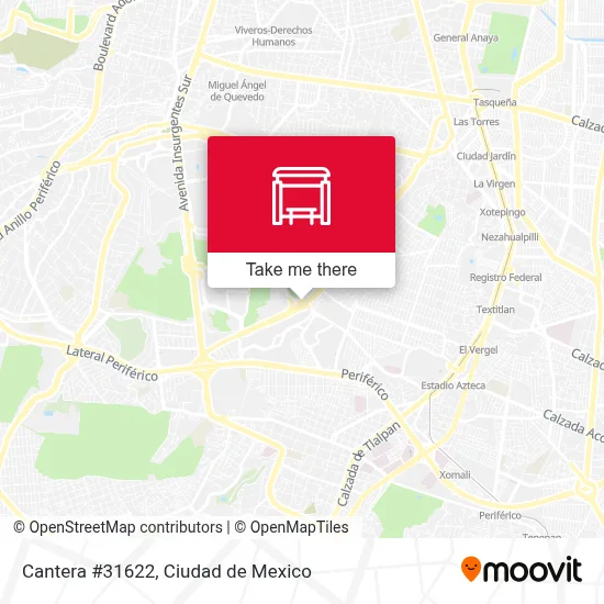 Cantera #31622 map