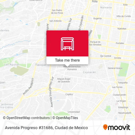 Avenida Progreso #31686 map