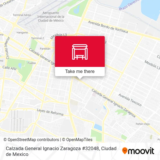 Calzada General Ignacio Zaragoza #32048 map