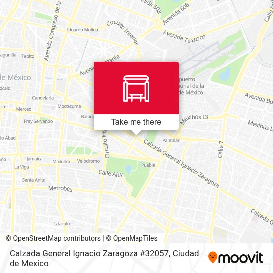 Calzada General Ignacio Zaragoza #32057 map