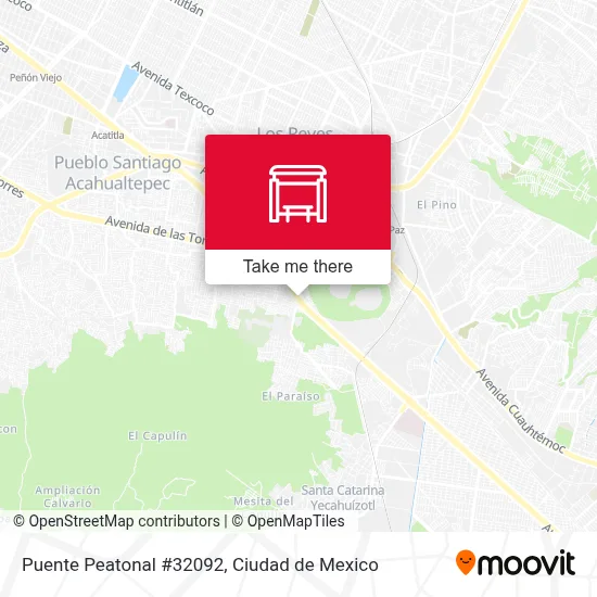 Puente Peatonal #32092 map