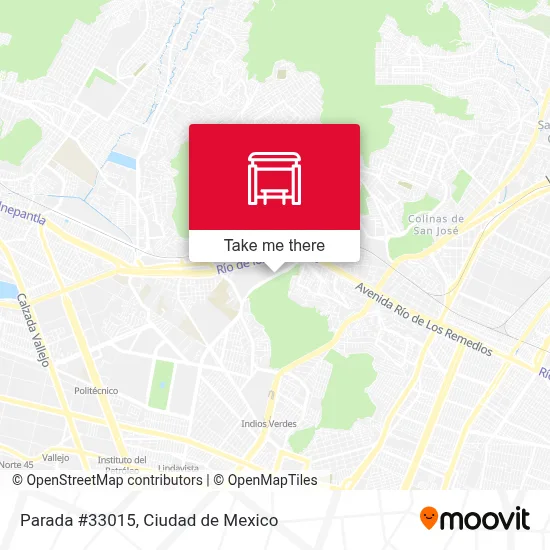Parada #33015 map