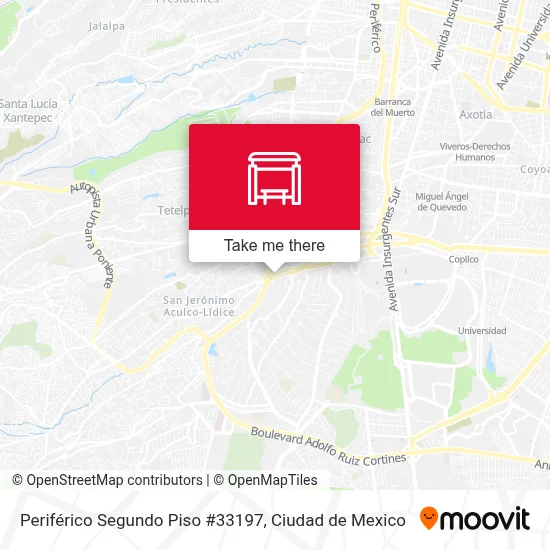 Periférico Segundo Piso #33197 - Routes, Schedules, and Fares