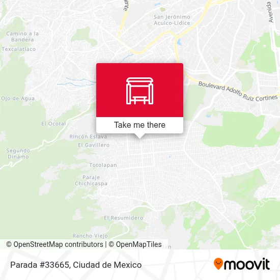 Parada #33665 map