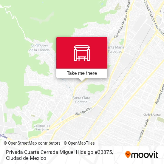 Privada Cuarta Cerrada Miguel Hidalgo #33875 map