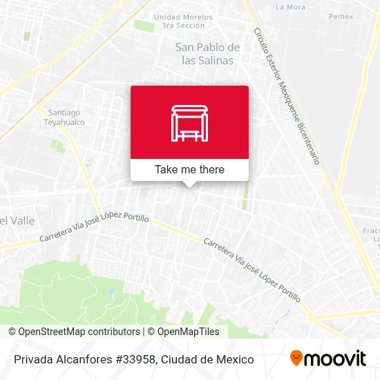 Privada Alcanfores #33958 map
