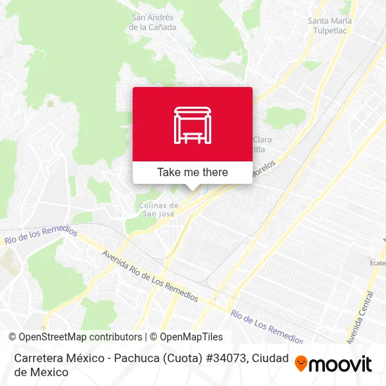34073 Carretera México - Pachuca (Cuota) #34073 stop - Routes, Schedules, and ...