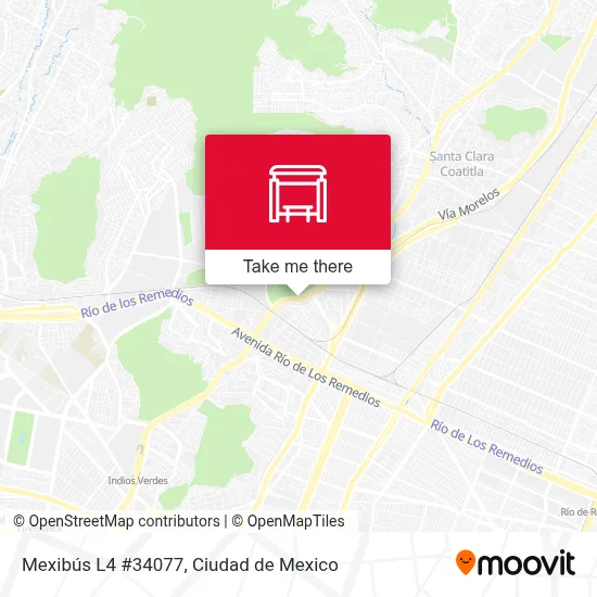 Mexibús L4 #34077 - Rutas, horarios y tarifas