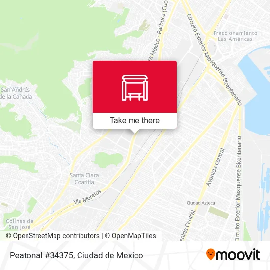 Peatonal #34375 map
